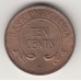 монета 10 центов, Уганда, 1968	год , стоимость , цена
