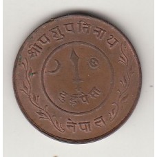 2 пайсы, Непал, 1940