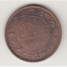 1 цент, Канада, 1904