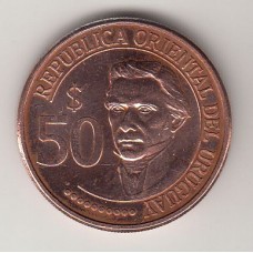 50 песо, Уругвай, 2011