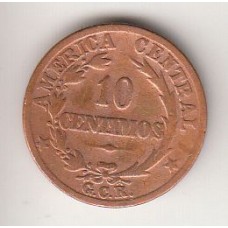 10 сентимо, Коста-Рика, 1929