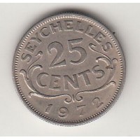 25 центов, Сейшелы, 1972