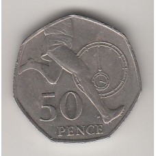 50 пенсов, Великобритания, 2004