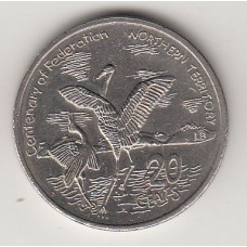 20 центов, Австралия, 2001