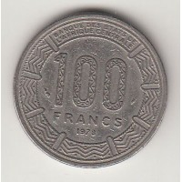100 франков КФА, Центральноафриканская империя, 1978