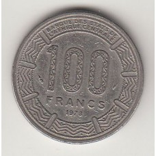100 франков КФА, Центральноафриканская империя, 1978