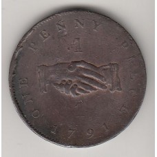 1 пенни, Сьерра-Леоне, 1791