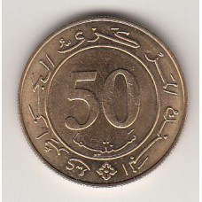 50 сантимов, Алжир, 1988