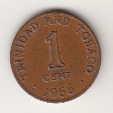 1 цент, Тринидад и Тобаго, 1966