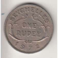 1 рупия, Сейшелы, 1972