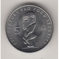 5 центов, Острова Кука, 2000