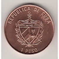 1 песо, Куба, 1988