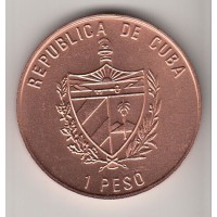 1 песо, Куба, 1989