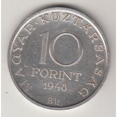 10 форинтов, Венгрия, 1948
