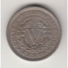 5 центов, США, 1903