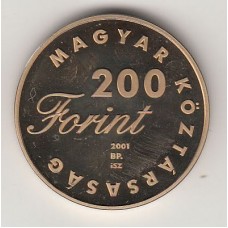 200 форинтов, Венгрия, 2001