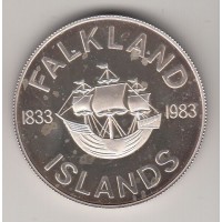 50 пенсов, Фолклендские острова, 1983
