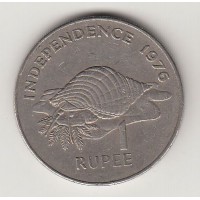 1 рупия, Сейшельские острова, 1976