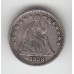1/2 дайма, США, 1858