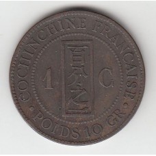 1 цент, Французская Кохинхина, 1884