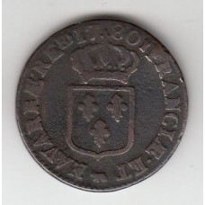1 соль, Франция, 1780
