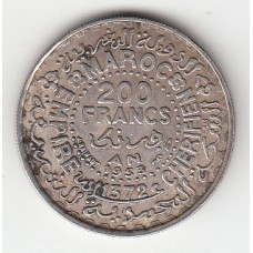 200 франков, Марокко, 1953