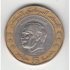 5 динаров, Тунис, 2002