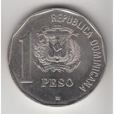1 песо, Доминиканская республика, 1991