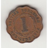 1 цент, Британский Гондурас, 1965