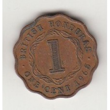 1 цент, Британский Гондурас, 1965	, albonumismatico.su
