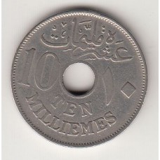 монета 10 мильемов, Египет, 1917	год , стоимость , цена