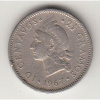 10 сентаво, Доминиканская Республика, 1967