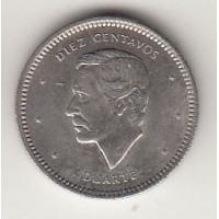 10 сентаво, Доминиканская Республика, 1983