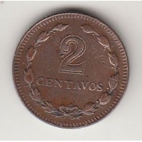 2 сентаво, Аргентина, 1945