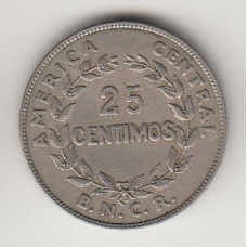 монета 25 сентимо, Коста-Рика, 1937	год , стоимость , цена