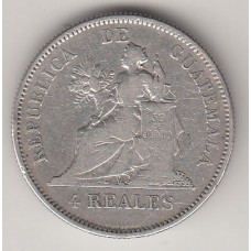 4 реала, Гватемала, 1894