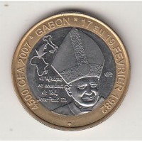 4500 франков КФА, Габон, 2007