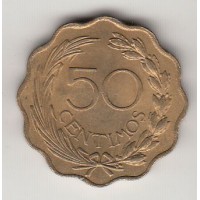50 сентимо, Перагвай, 1953