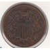 2 цента, США, 1865