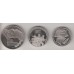 1,3,5 рублей, набор монет, СССР, 1987