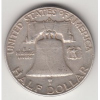 1/2 доллара, США, 1952