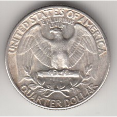 монета 1/4 доллара, США, 1944 год , стоимость , цена