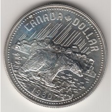 1 доллар, Канада, 1980