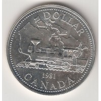 1 доллар, Канада, 1981