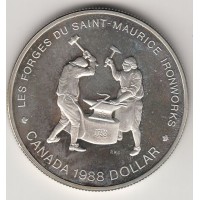 1 доллар, Канада, 1988