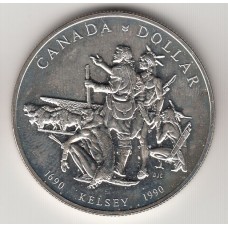 1 доллар, Канада, 1990