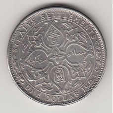 1 доллар, Стрейтс-Сеттльментс, 1903