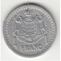 1 франк. Монако, 1943