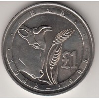 1 фунт, Кипр, 1995