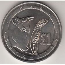 монета 1 фунт, Кипр, 1995 год , стоимость , цена